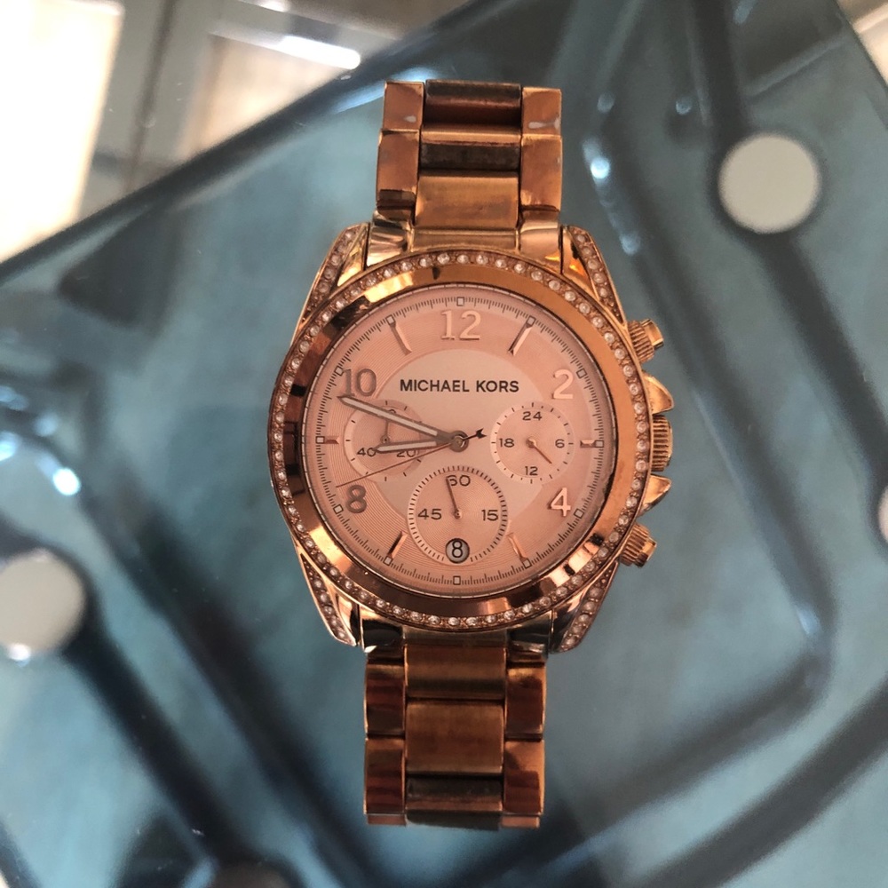 Michael Kors Rose Gold Watch